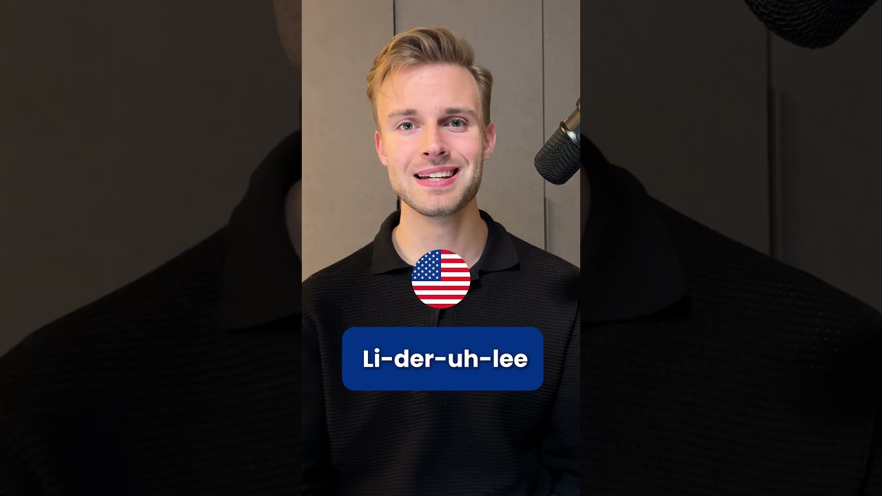 How to pronounce LITERALLY #english