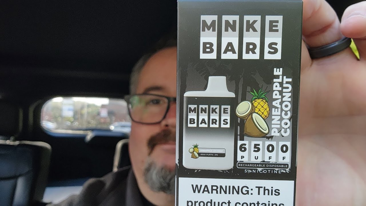 MNKE BARS Pineapple Coconut 6500 puff *21 and older