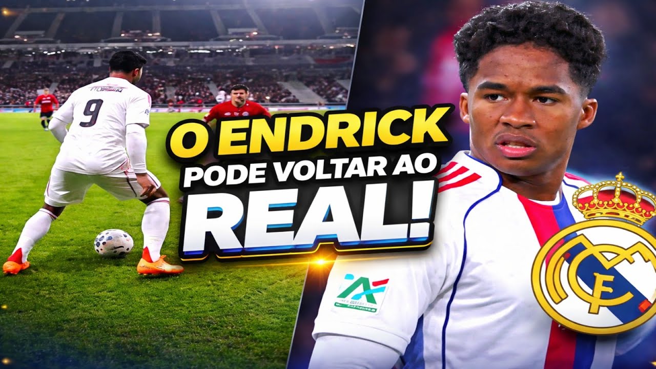 Endrick Pode Voltar ao Real Madrid Após Gol na Estreia pelo Lyon