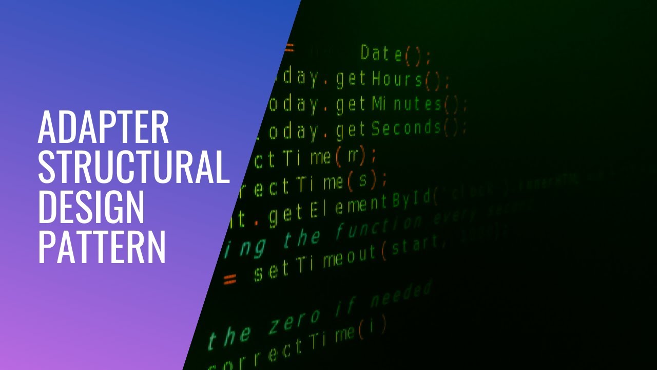 Adapter Design Pattern - YouTube