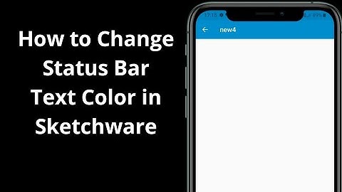 Change Status Bar Text Color in Sketchware || How to Change Status Bar Text Color in Sketchware ||