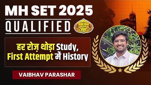 MH SET Life Science 2025 Topper Interview with Vaibhav | IFAS