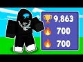 How I almost lost my WINSTREAK in Roblox Bedwars..