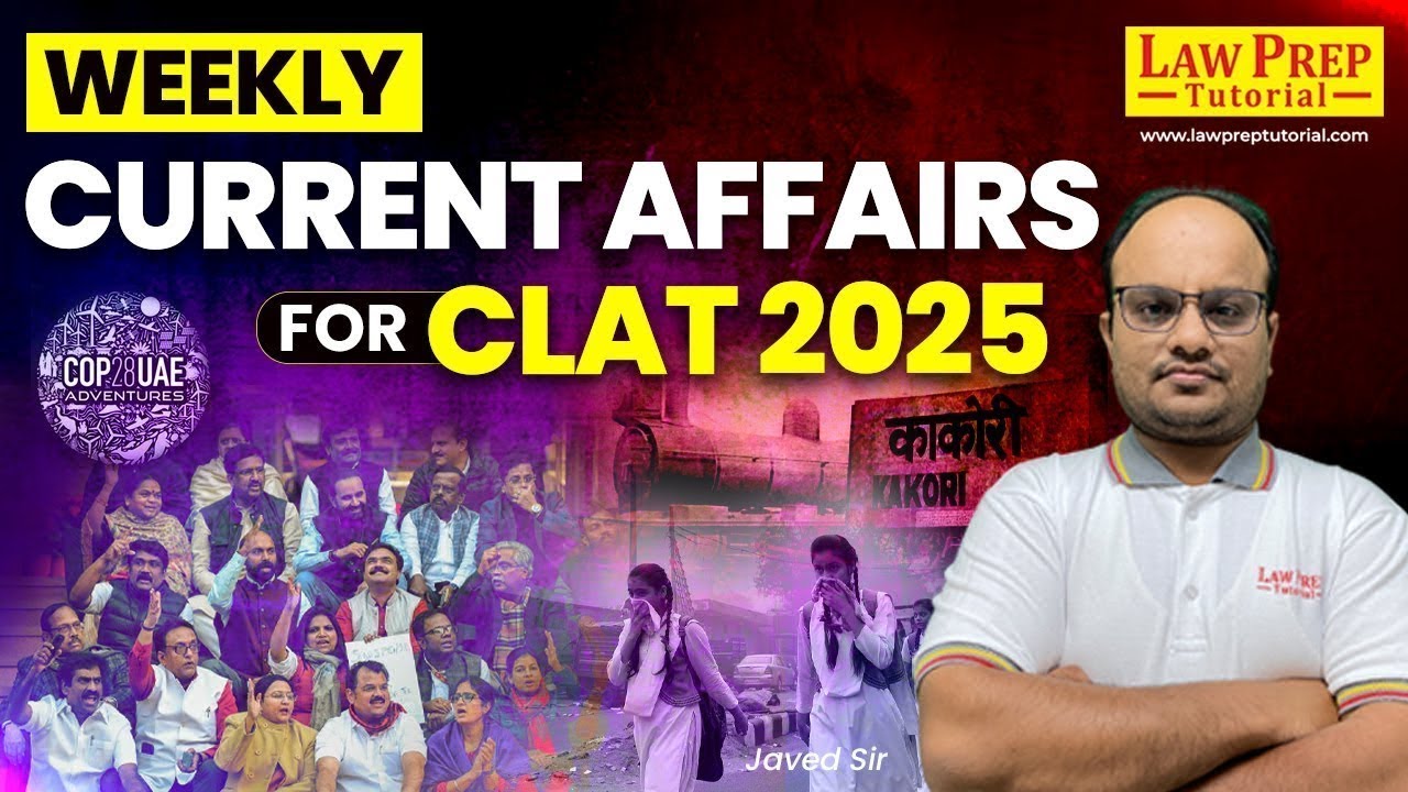 CLAT 2025: Weekly Current Affair & GK (28 Jan - 3 Fab) | Imp. GK ...