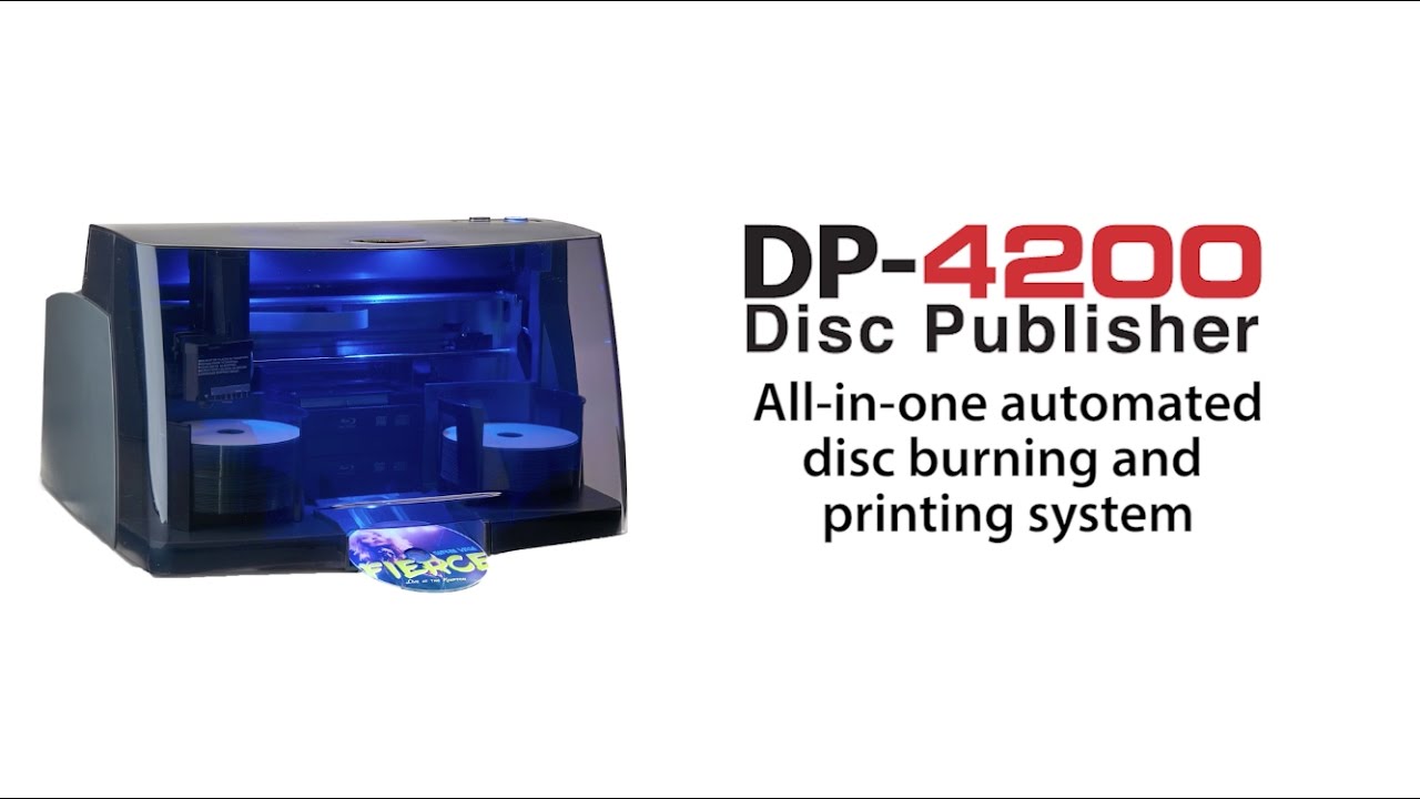 Primera's new Disc Publisher DP-4200 Series - YouTube