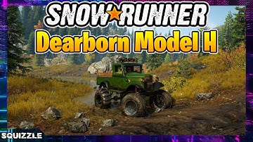 SnowRunner: Dearborn Model H Rum Runner Customization + Test Drive (Console Mods)