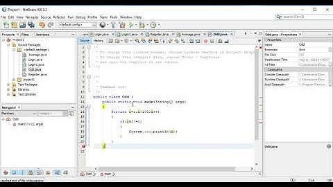 Odd numbers from 1 to 99 in Java