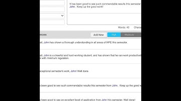 Student Report Comment Writer App - How to create an individual report