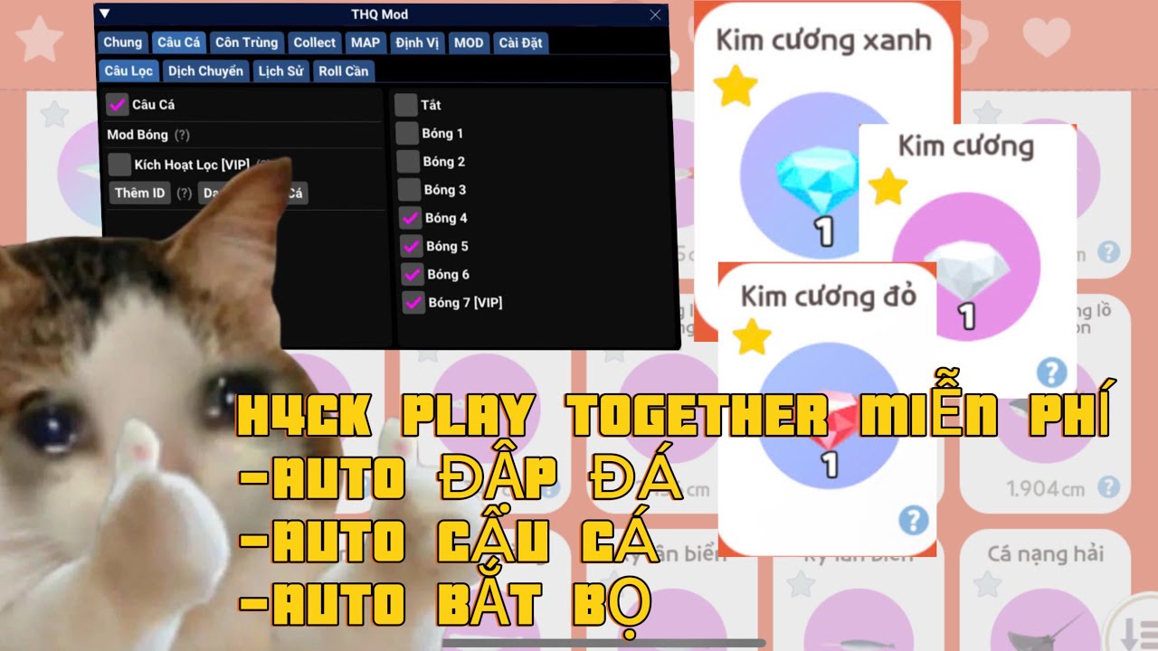 HACK PLAY TOGETHER | CÁCH HACK ĐẬP Đ.Á TÌM KIM CƯƠNG XANH MIỄN PHÍ AN ...