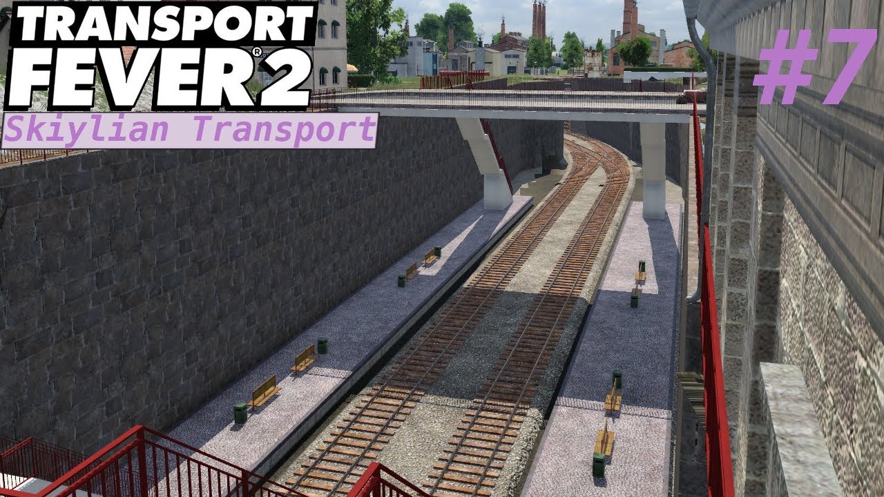 Transport Fever: Skiylian Transport #7 - Extensive tunneling