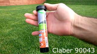 Sprinkler Rain Jet Claber 90043 4 360 Test - Presentation