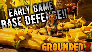 Grounded 2 : Ep3 The Stranger in the Park Keeps Sending O.R.C. Creatures to Destroy My Base!!