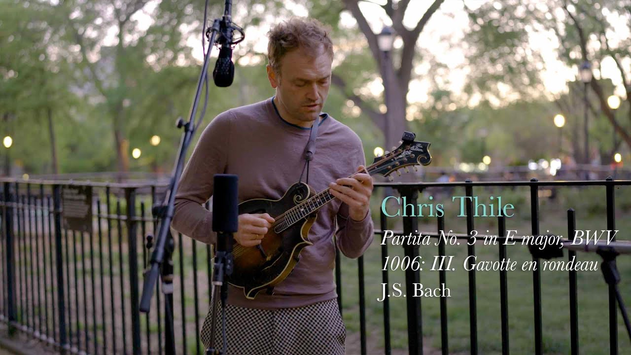 Chris Thile - Bach: Partita No. 3 in E major, BWV 1006: III. Gavotte en rondeau (Live)