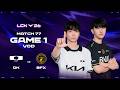 DK vs BFX | Match 77 Game 1 | 2026 LCK
