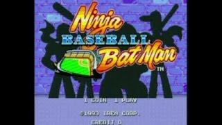 TVGC - Lets Play Ninja Baseball Batman Arcade (Long Play)