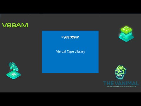 Let's install the StarWinds VTL Tape Library