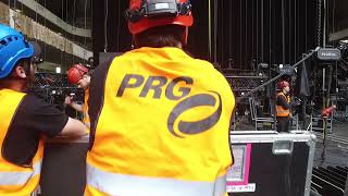 Prg Eventtechnik Making Of Behind The Scenes Aufbau Konzert Bühnentechnik Film-Produktion.tv