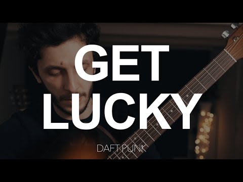 TUTO GUITARE : Get Lucky - Daft Punk (version DÉBUTANT + version funky avec barrés)