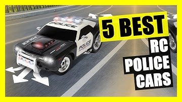 5 Best RC Police Car 2022 | Best Gift Ideas - with Lights and Sirens