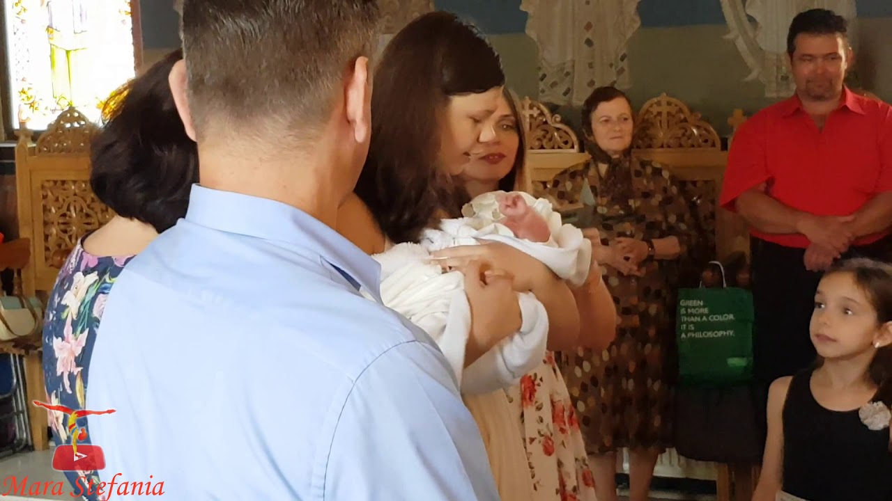 Botezul Crestin Ortodox al Surorii mele Ioana Briana la Biserica Sf. Nicolae Bacau