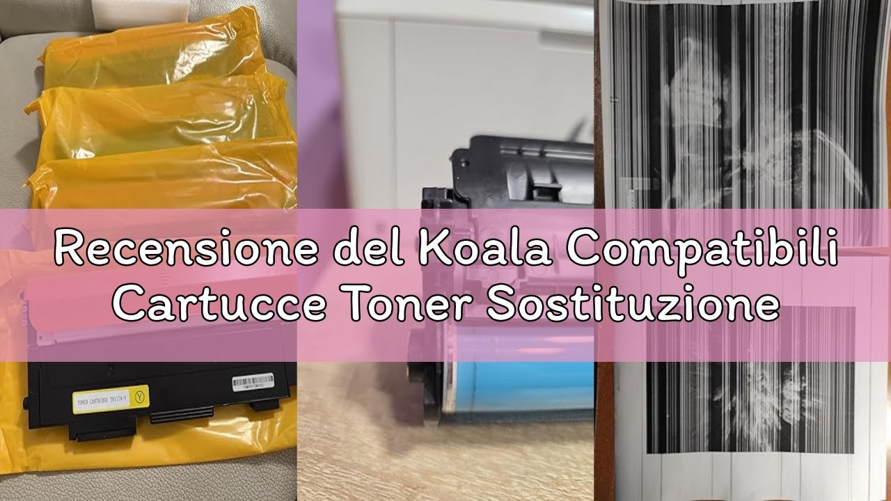 Recensione del Koala Compatibili Cartucce Toner Sostituzione per Brother TN1050 TN-1050 Combo Pack p