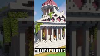 I Built a Greek Temple in Minecraft #shorts