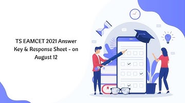 TS EAMCET 2021 Answer Key & Response Sheet Releasing Today (Aug 12)