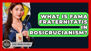 What Is Fama Fraternitatis In Rosicrucianism? - Occult Origins Explained