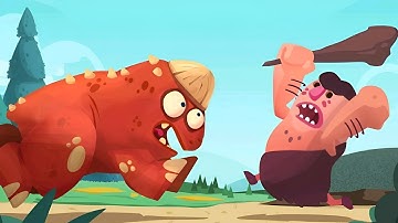 Dino Bash: Dinosaur Battle Stage 11-15 - Dinosaur Game - Children