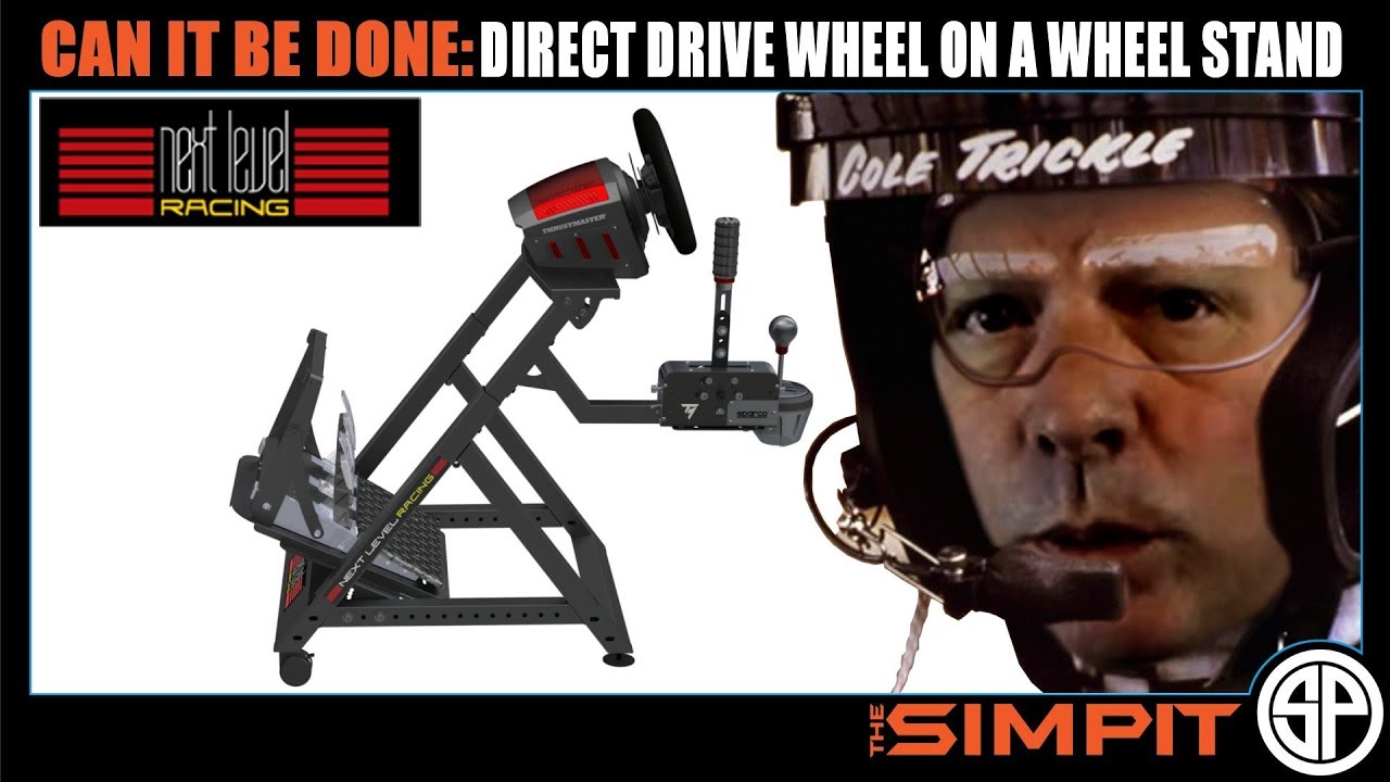 Can A Wheel Stand Really Hold A Dd Wheel Next Level Racing Wheel Stand Dd Unboxing And Setup Youtube