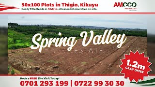 Spring Valley Estate, Thigio. Serenity Redefined.