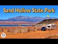 Scenic Sand Hollow State Park in South Western Utah - Full Hook-Up &amp; Primitive Dry Camping Options