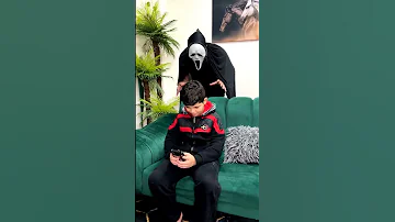 A Terrifying Person Came To Us And We Hit Him 