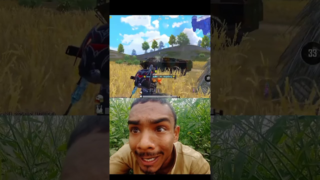 Two players finished In Bullet proof car 😂 BGMI 