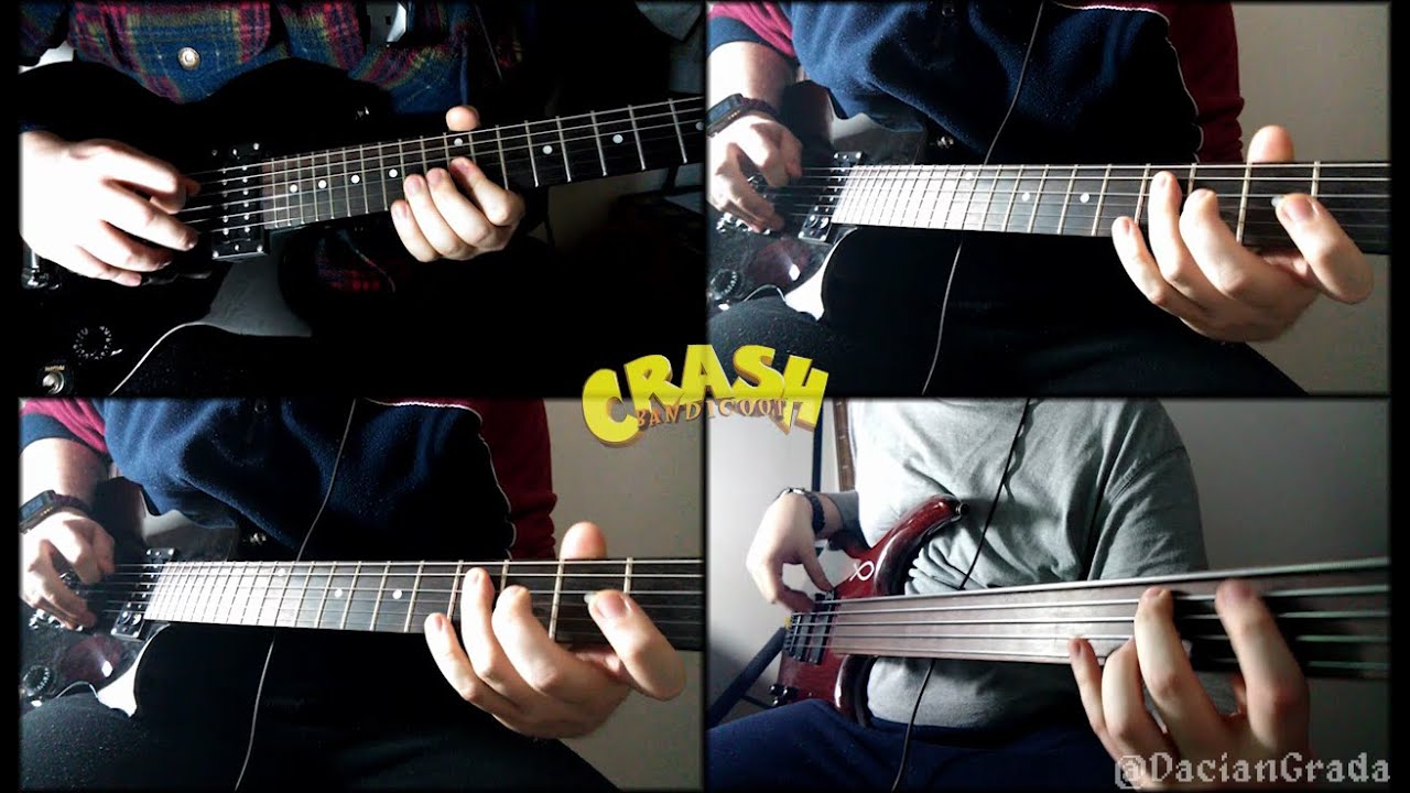 Rockside Rumble (Crash Twinsanity) Metal Cover - Video by Dacian Grada
