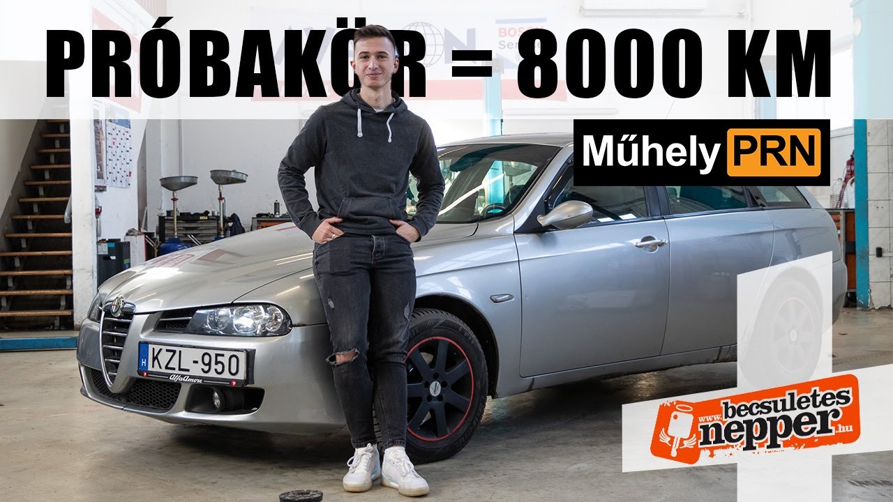 Ismerős ajánlotta, olcsó volt – megvette – Alfa Romeo 156 – 2004 – MűhelyPRN 194