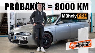 Ismerős ajánlotta, olcsó volt – megvette – Alfa Romeo 156 – 2004 – MűhelyPRN 194