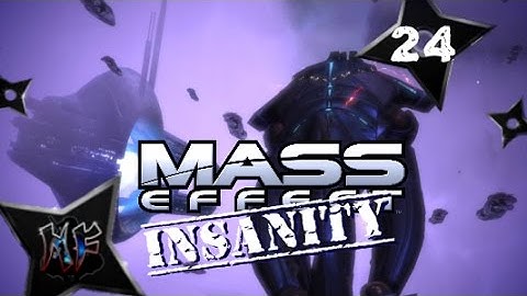 Mass Effect | Adept - Insanity Difficulty | Sovereign And Saren | PS3 Gameplay Part 24 - End Game
