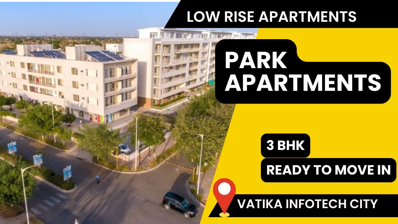 Park Apartments. Ready To Move in 1 & 3 BHK Apartments at Vatika