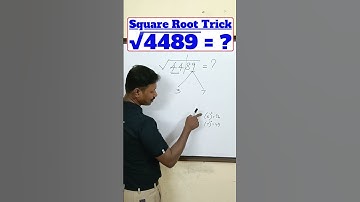 Can You Solve √4489 Before TIME Runs Out? #shorts