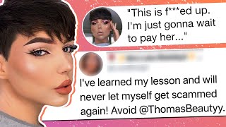 Thomas Halbert Caught Stealing from Small Artist? Private DMs Get Exposed