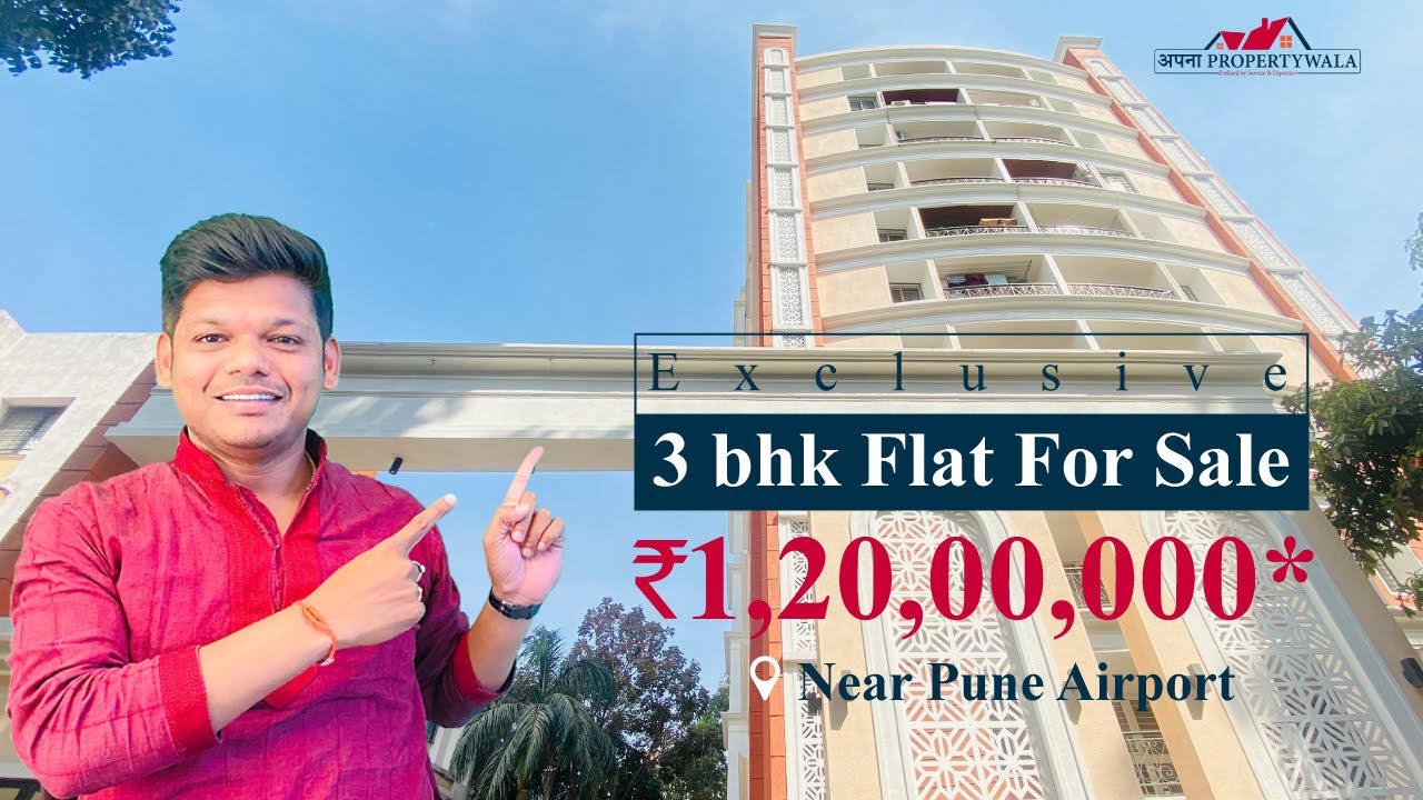 Exclusive 3 bhk Flat For Sale Near Pune Airport Call For Free Site