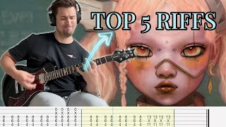 Top 5 Riffs (Bring Me the Horizon, NeX GEn Album) With Tabs