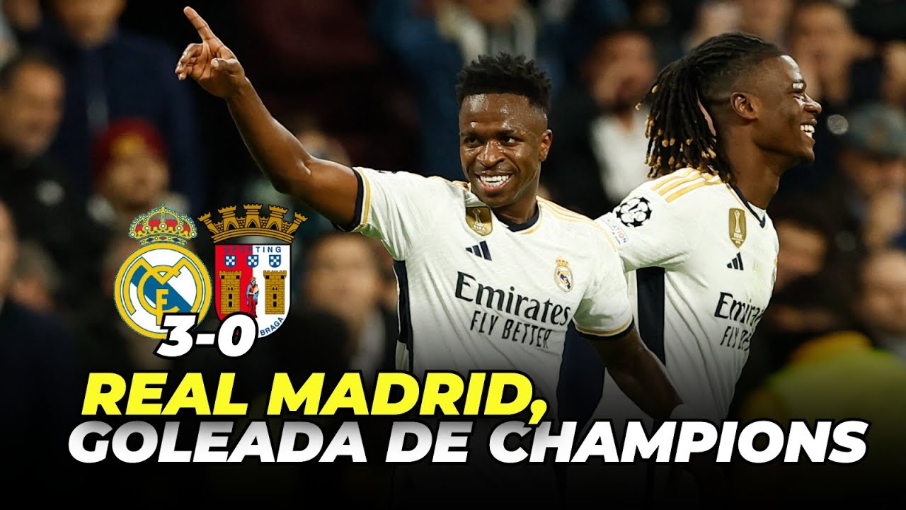 🔥 El REAL MADRID sigue con la racha en CHAMPIONS - YouTube