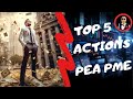 Top 5 actions pea pme  octobre 2023