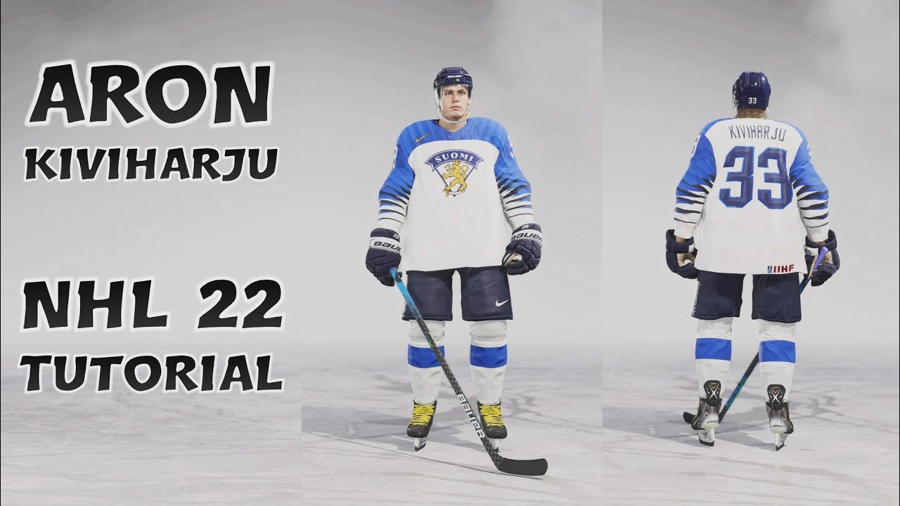 Aron Kiviharju | NHL 22 Tutorial & Draft Day Stats