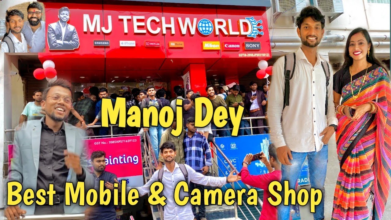 Best Mobile & Camera Shop In Dhanbad ManojDey Shop Grand Opening 😍