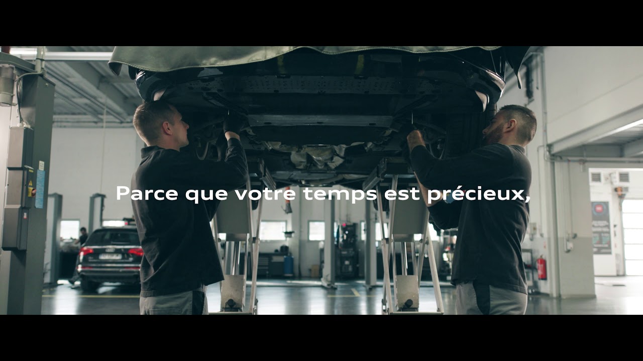 Des amplitudes horaires d’accueil élargies pour l’entretien de votre Audi.