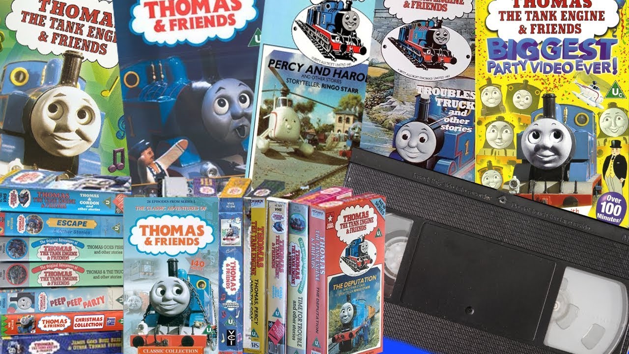 Thomas The Tank Engine & Friends VHS tapes - Media