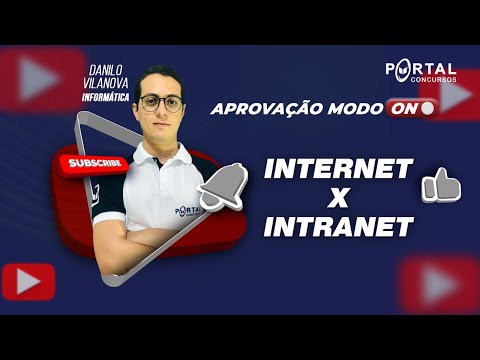 Aprovação Modo ON - Internet x Intranet - Informática - Prof. Danilo Vilanova